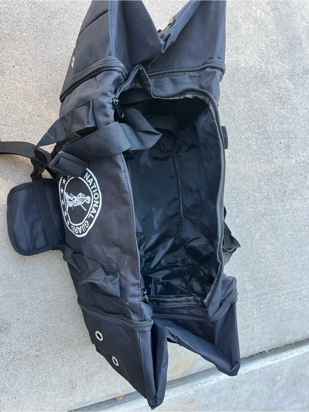 Black Duffel Bag - Men